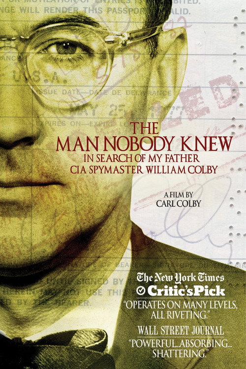 Póster de The Man Nobody Knew: In Search of My Father, CIA Spymaster William Colby