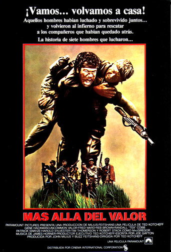 Póster de Los valientes (Uncommon Valor)
