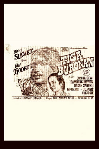 Póster de Tiga Buronan