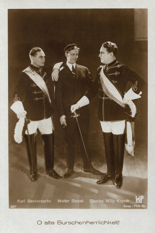 Póster de O alte Burschenherrlichkeit