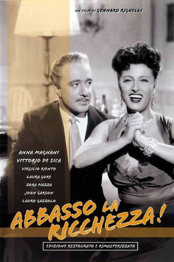 Póster de Abbasso la ricchezza!