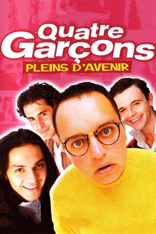 Póster de Quatre Garçons pleins d'avenir