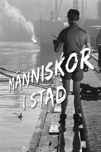 Póster de Människor i stad