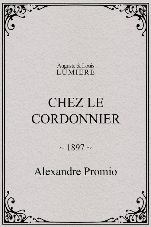 Póster de Chez le cordonnier