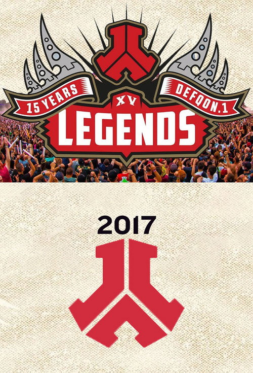 Póster de Defqon.1 Weekend Festival Legends: 15 Years of Hardstyle