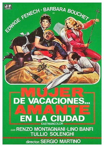 Póster de La moglie in vacanza... l'amante in città