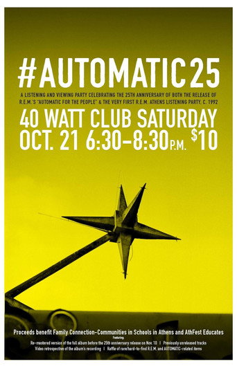 Póster de R.E.M. - Automatic Unearthed