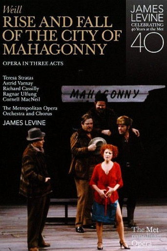 Póster de Rise and Fall of the City of Mahagonny
