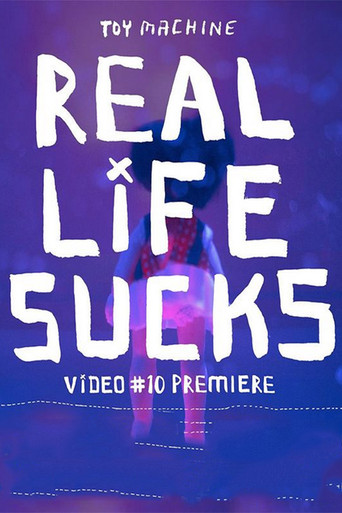Póster de Toy Machine - Real Life Sucks