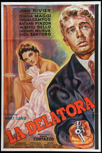 Póster de La delatora