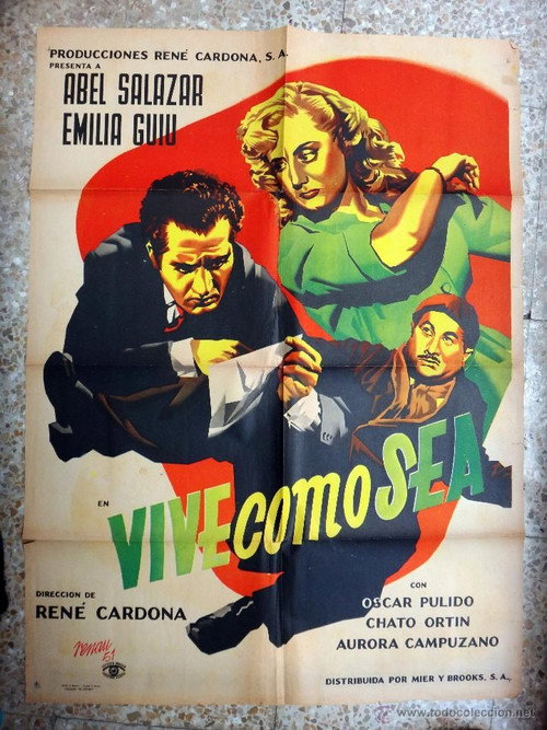 Póster de Vive como sea