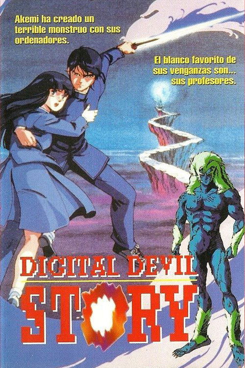 Póster de デジタル・デビル物語　女神転生