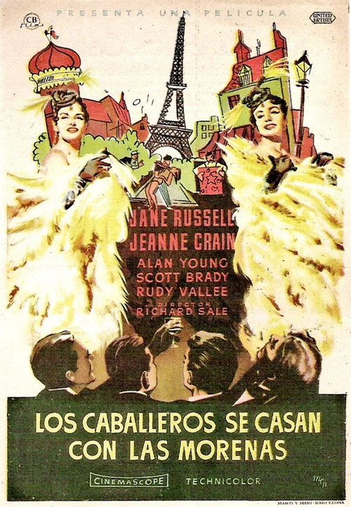 Póster de Gentlemen Marry Brunettes