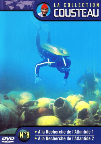 Póster de La collection Cousteau N°8 | À la recherche de l'Atlantide (1re partie) | À la recherche de l'Atlantide (2ème partie)