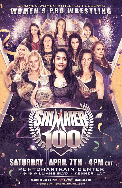 Póster de SHIMMER Women Athletes Volume 100