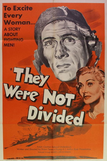 Póster de They Were Not Divided