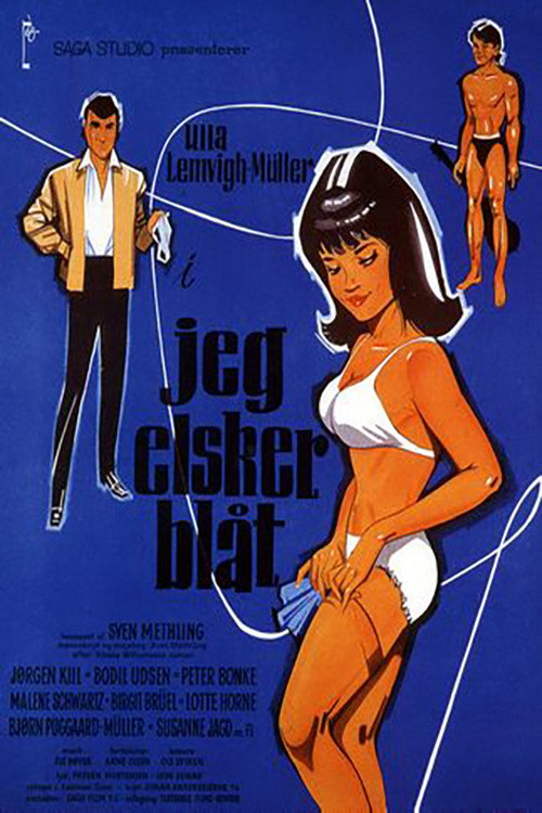Póster de Jeg elsker blåt