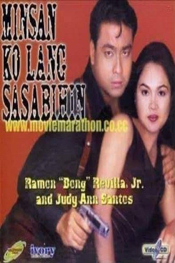 Póster de Minsan Ko Lang Sasabihin
