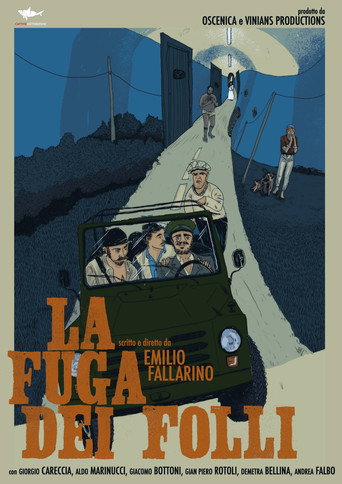 Póster de La fuga dei folli