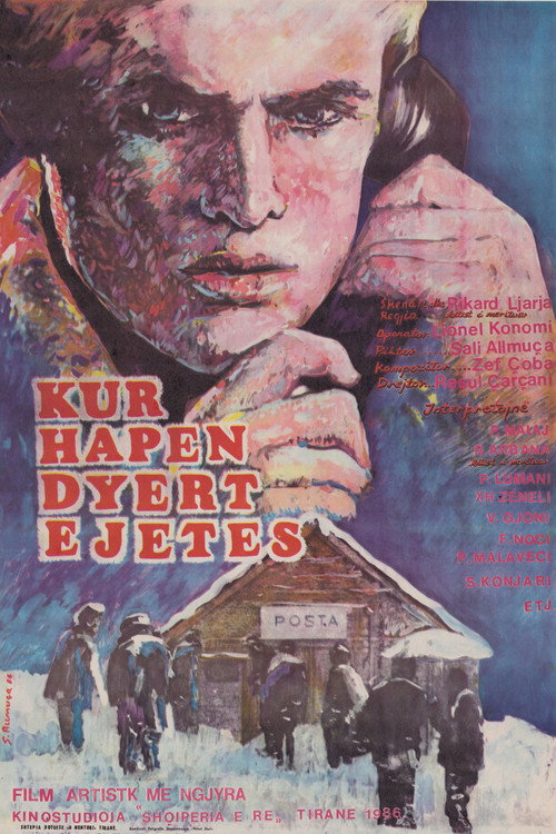 Póster de Kur hapen dyert e jetës