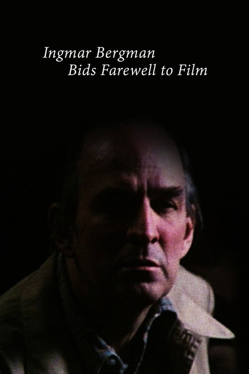 Póster de Ingmar Bergman tar farväl av filmen
