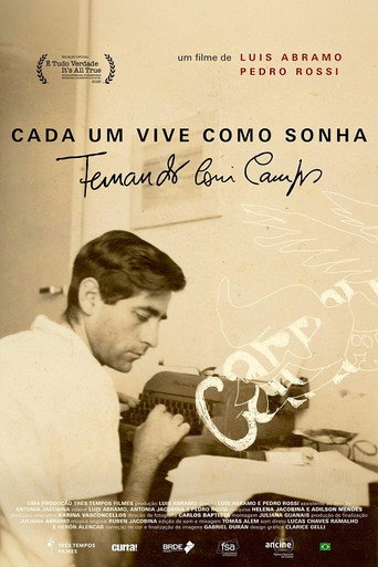Póster de Fernando Coni Campos: Cada um Vive como Sonha
