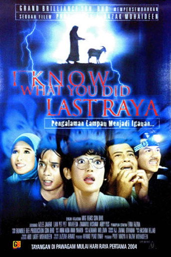 Póster de I Know What You Did Last Raya