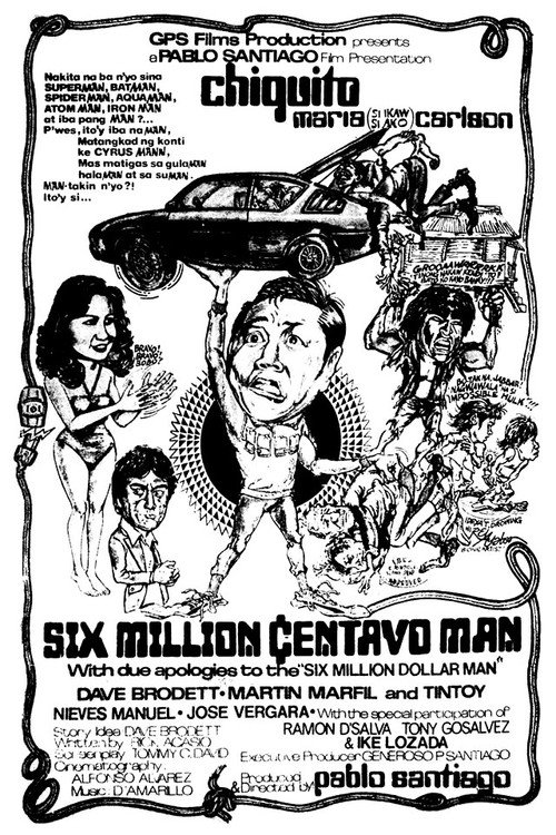 Póster de Six Million Centavo Man
