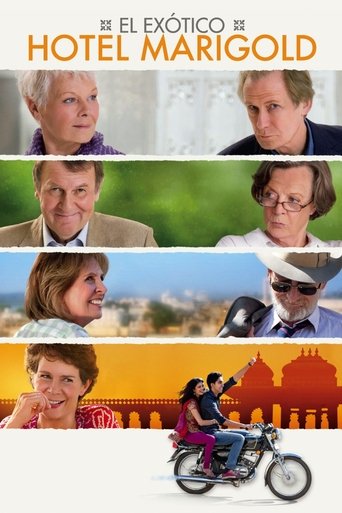 Póster de El exótico Hotel Marigold