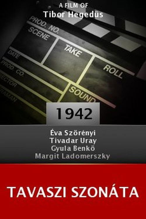 Póster de Tavaszi szonáta