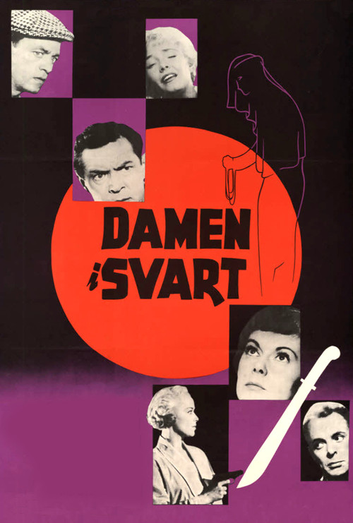 Póster de Damen i svart