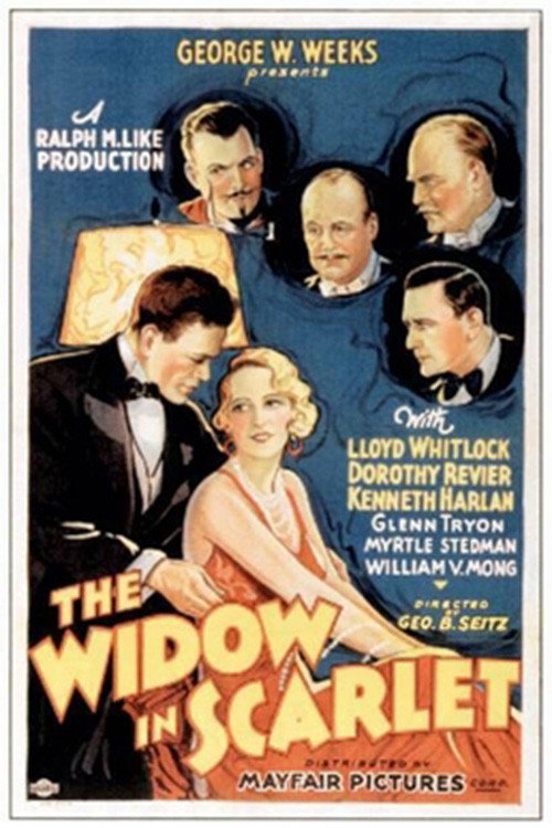 Póster de The Widow in Scarlet