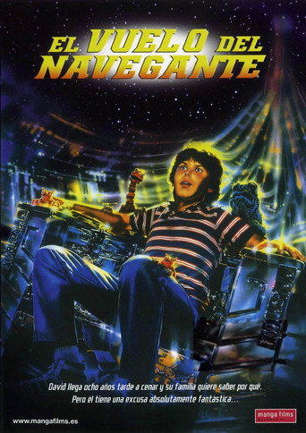 Póster de El vuelo del navegante