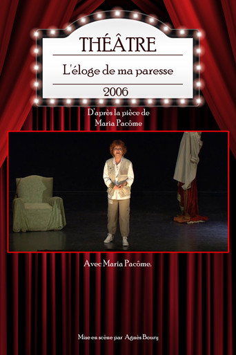 Póster de L'éloge de ma paresse