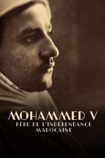 Póster de Mohammed V, père de l'indépendance marocaine