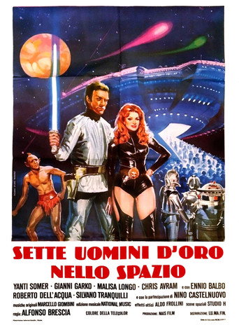 Póster de Sette uomini d'oro nello spazio