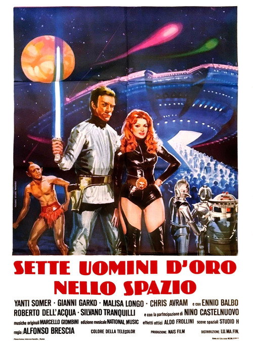 Póster de Sette uomini d'oro nello spazio