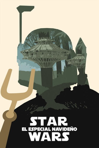 Póster de El especial navideño de la Guerra de las Galaxias