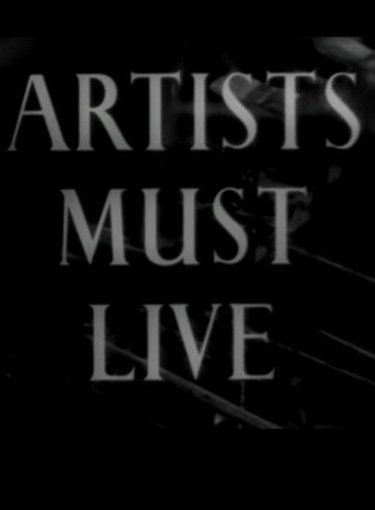 Póster de Artists Must Live