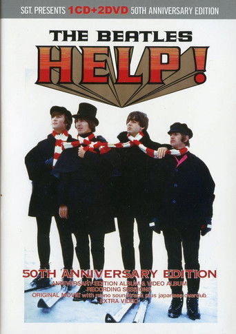 Póster de THE BEATLES in HELP!