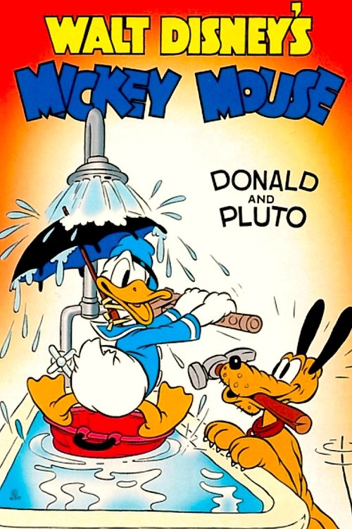 Póster de Donald y Pluto