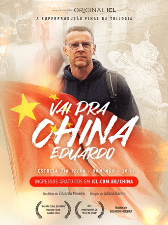 Póster de Vai pra China, Eduardo!