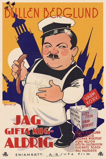 Póster de Jag gifta mig – aldrig