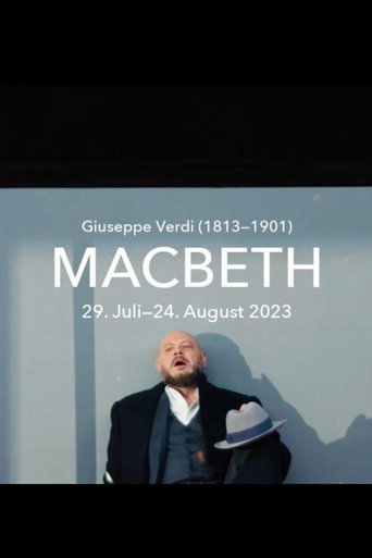 Póster de Giuseppe Verdi: Macbeth - Salzburger Festspiele 2023