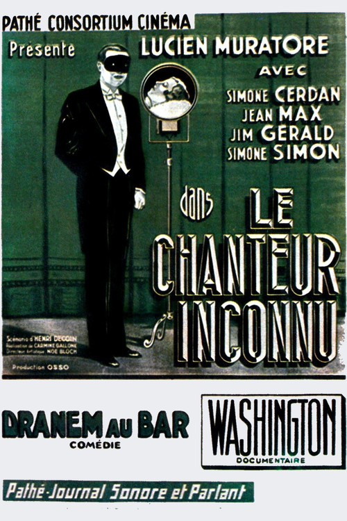 Póster de Le Chanteur inconnu