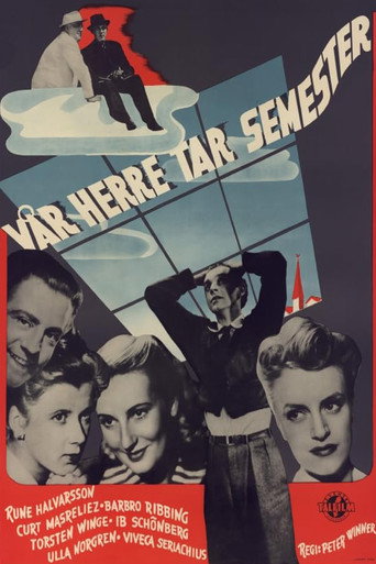 Póster de Vår herre tar semester