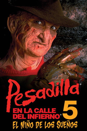 Póster de Pesadilla en la calle del infierno 5: Ha nacido el hijo de Freddy