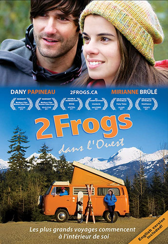 Póster de 2 frogs dans l'ouest