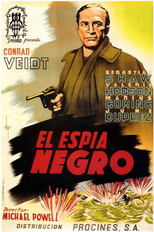 Póster de The Spy in Black