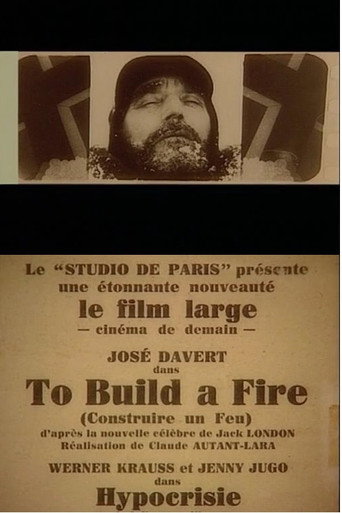 Póster de Construire un feu